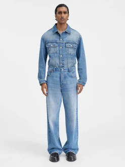 The wide de-Nîmes denim pants