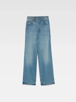 The wide de-Nîmes denim pants