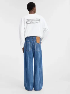 The wide de-Nîmes denim pants
