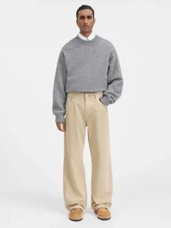 The wide de-Nîmes denim pants