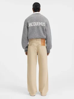 The wide de-Nîmes denim pants