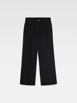 The wide de-Nîmes denim pants