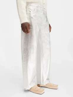 The wide de-Nîmes denim pants