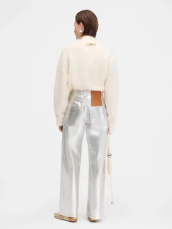 The wide de-Nîmes denim pants