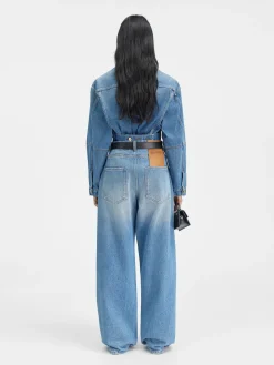 The wide de-Nîmes denim pants