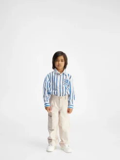The wide de-Nîmes kids' denim pants