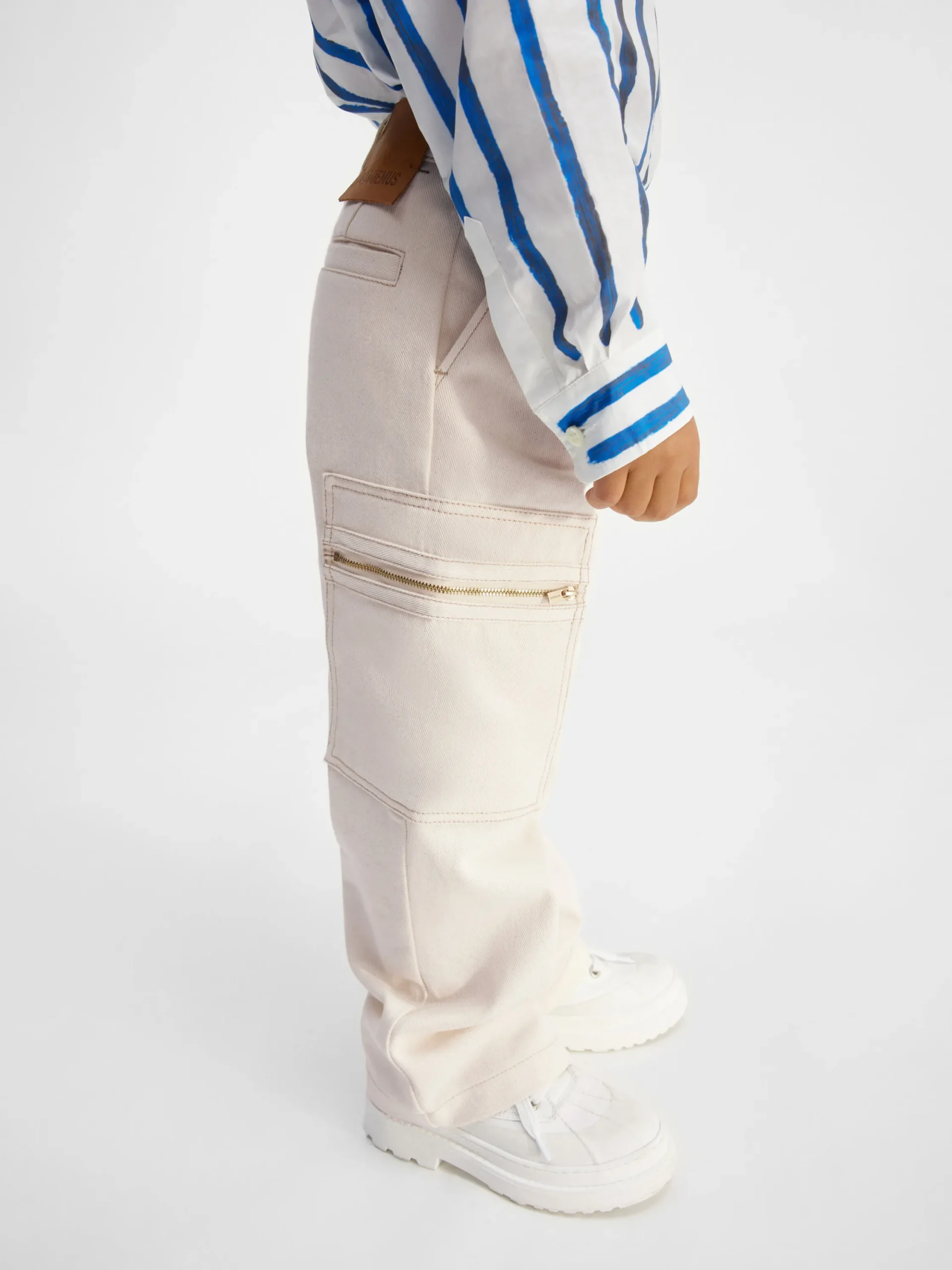 The wide de-Nîmes kids' denim pants