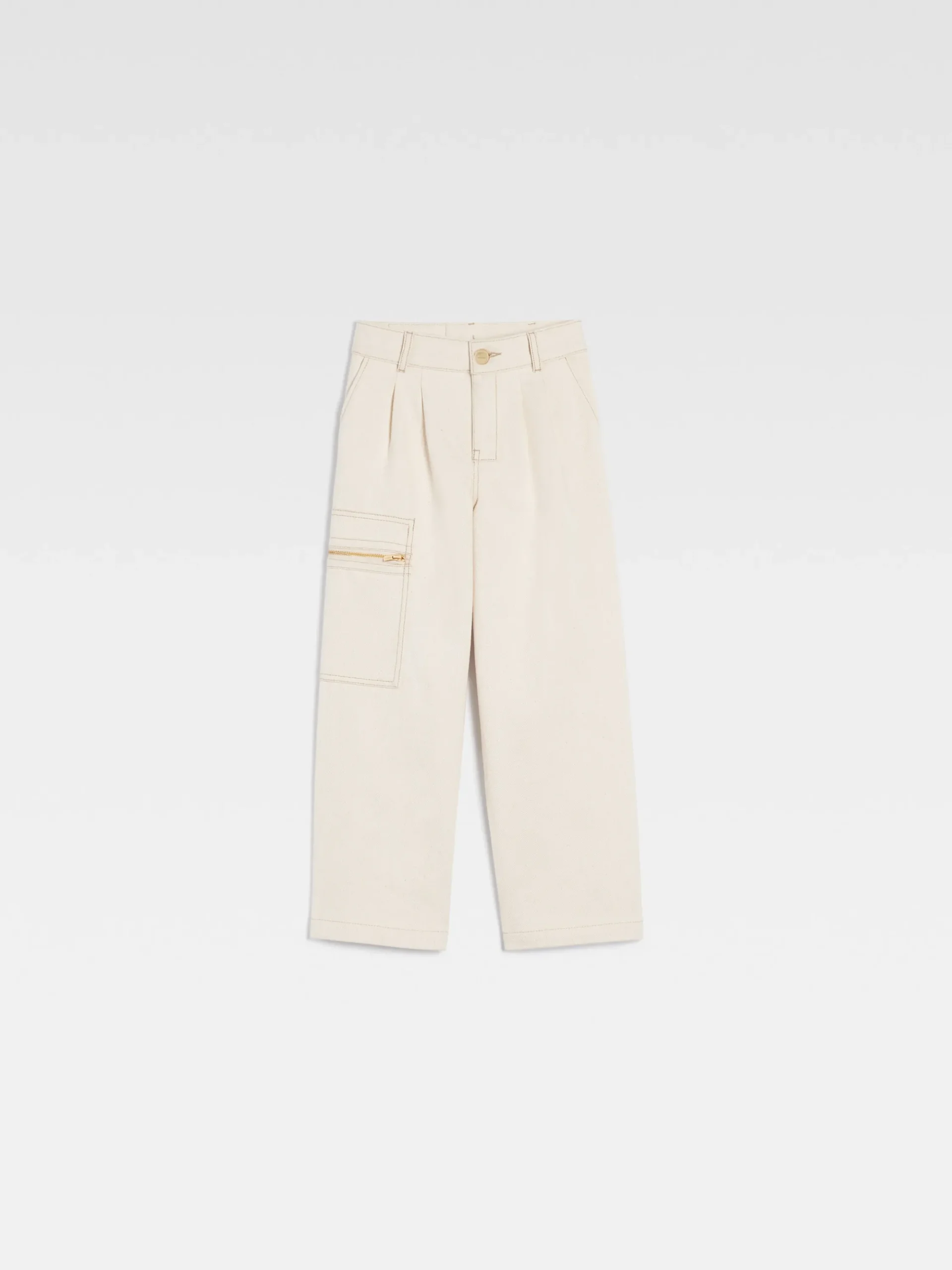 The wide de-Nîmes kids' denim pants
